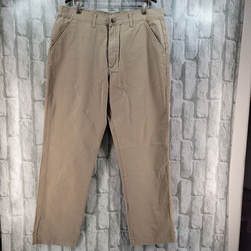 Schaefer Outfitters Ranchwear Trousers Chino Pants Flat Front Twill Khaki 40x34